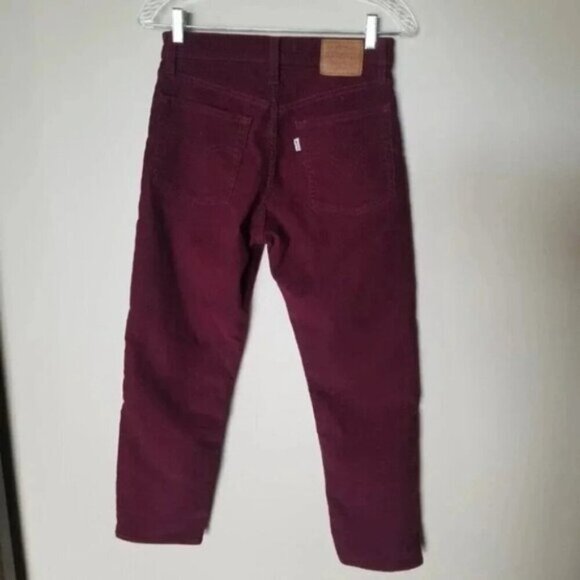 Levi's Wedgie Straight Leg Cord Potent Corduroy 26 - Picture 4 of 16